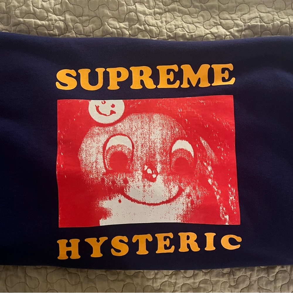 Supreme hysteric colab crew neck